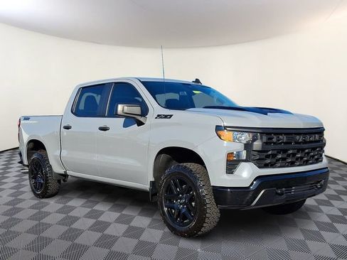 Used 2024 Chevrolet Silverado 1500 Custom Trail Boss w/ Dark Appearance Package AWD/4WD image 1