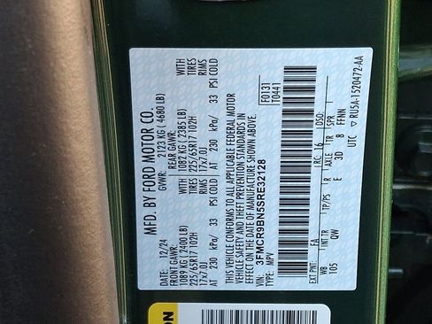 Used 2025 Ford Bronco Sport Big Bend w/ Convenience Package image 27