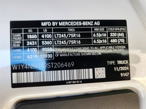 New 2025 Mercedes-Benz Sprinter 2500 image 23