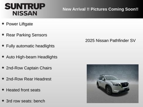 Used 2025 Nissan Pathfinder SV w/ SV Premium Package AWD/4WD image 12