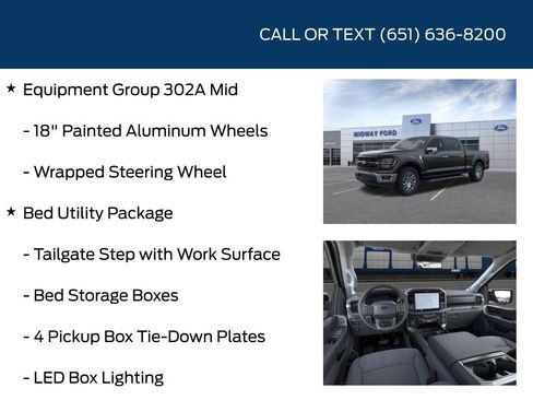 New 2026 Ford F150 XLT w/ Equipment Group 302A MID AWD/4WD image 15