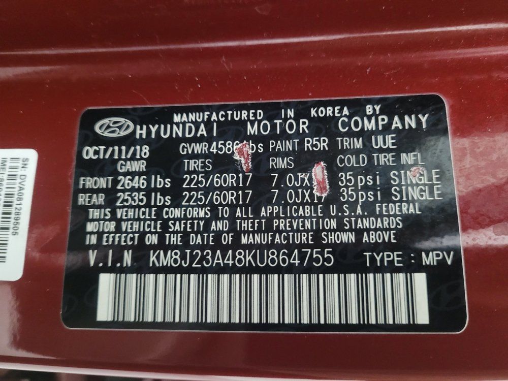 Used 2019 Hyundai Tucson SE FWD image 33