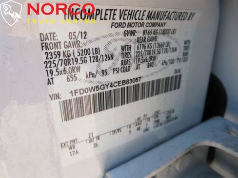 Used 2012 Ford F550 2WD Crew Cab Super Duty image 16