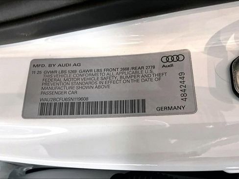 Used 2025 Audi A5 2.0T Premium Plus w/ Premium Plus AWD/4WD image 17
