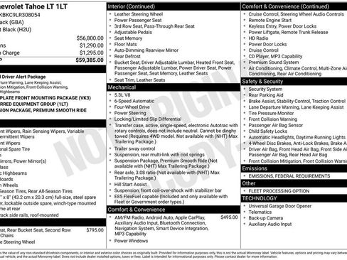 Used 2020 Chevrolet Tahoe LT image 49