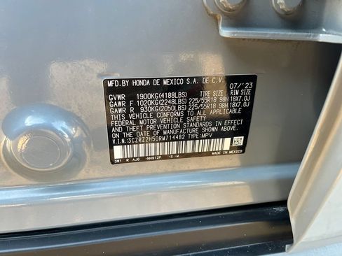 Certified 2024 Honda HR-V Sport image 31