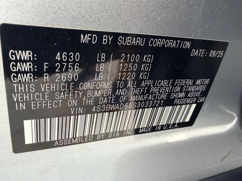 Used 2025 Subaru Legacy Premium AWD/4WD image 22