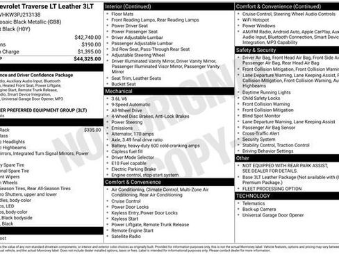 Certified 2023 Chevrolet Traverse LT image 33