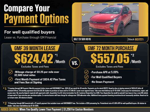 New 2027 Chevrolet Bolt RS w/ Technology Package FWD image 2