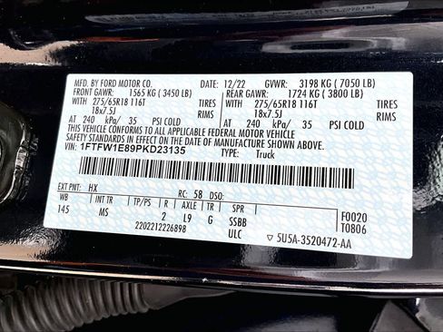 Used 2023 Ford F150 XLT w/ Equipment Group 302A High image 34