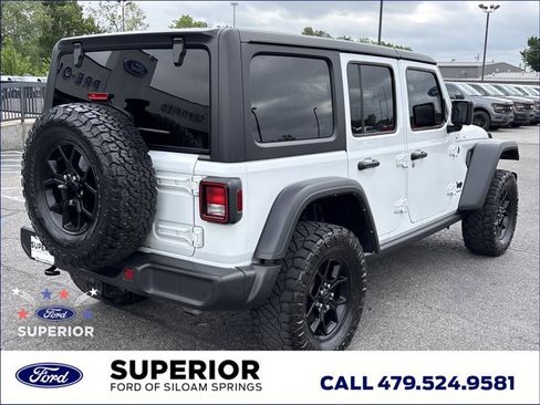 Used 2024 Jeep Wrangler Unlimited Sport AWD/4WD image 3