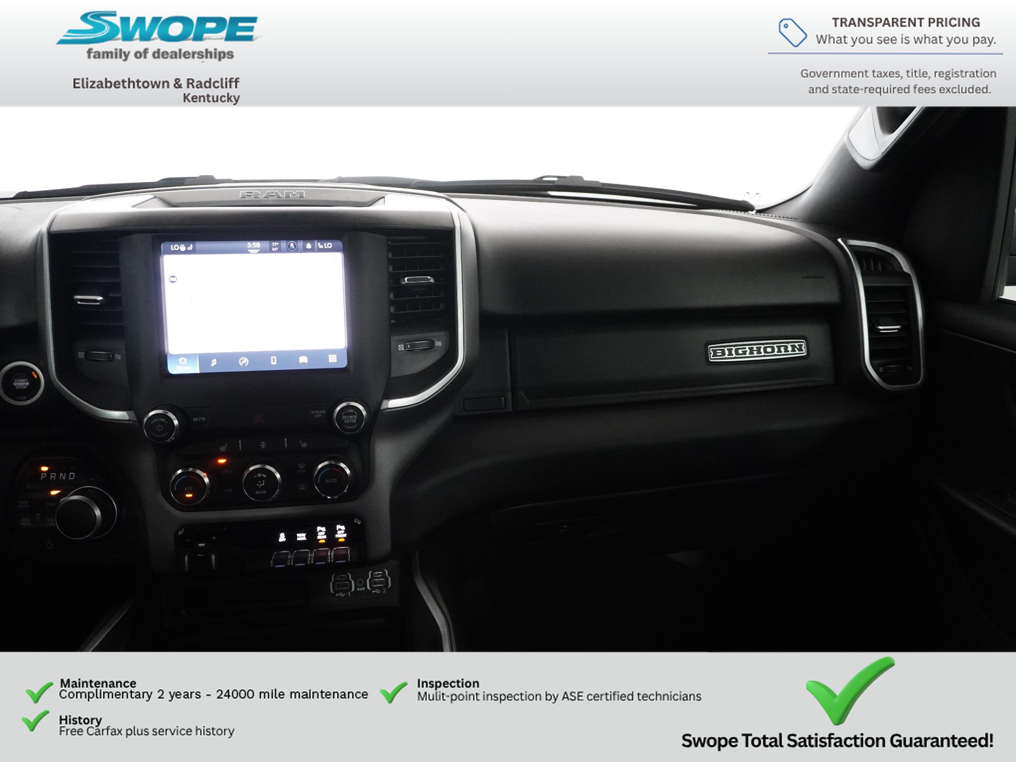 Certified 2022 RAM 1500 Big Horn AWD/4WD image 19