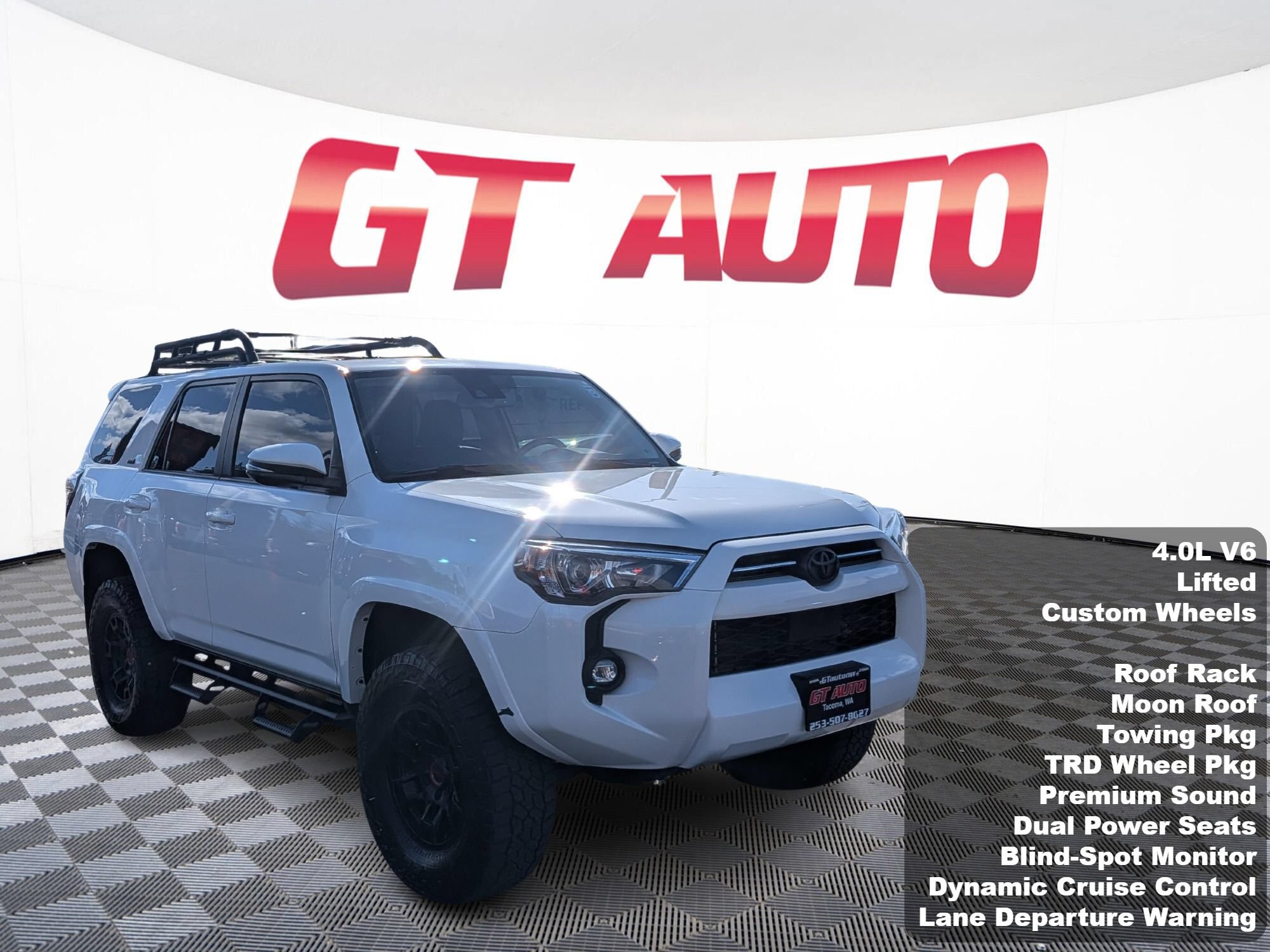 Used 2024 Toyota 4Runner SR5 Premium w/ TRD Black Wheel Package (TMS) AWD/4WD image 1
