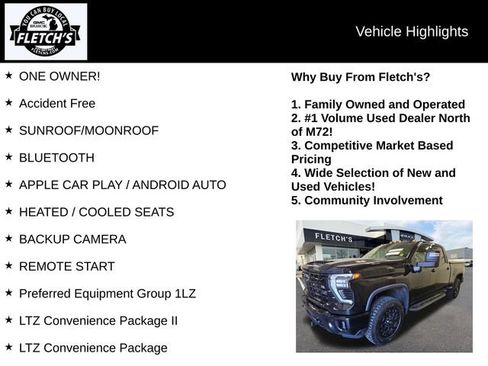 Used 2024 Chevrolet Silverado 2500 LTZ w/ LTZ Plus Package AWD/4WD image 2