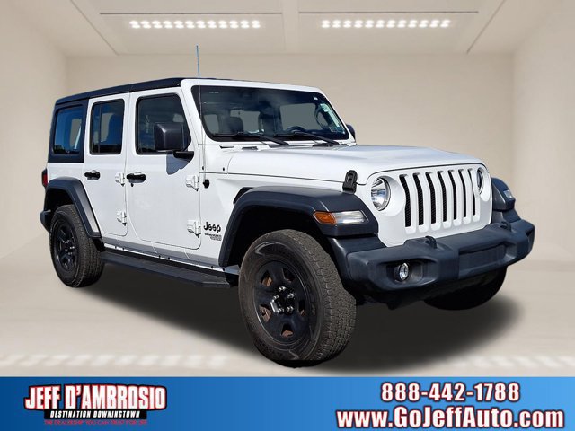 Certified 2020 Jeep Wrangler Unlimited Sport AWD/4WD image 1