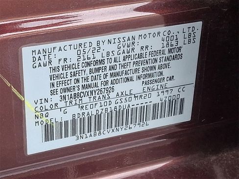 Used 2022 Nissan Sentra SV image 27