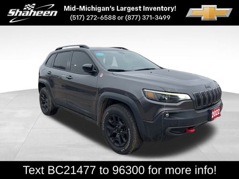 Used 2022 Jeep Cherokee Trailhawk w/ Sun & Sound Group image 1