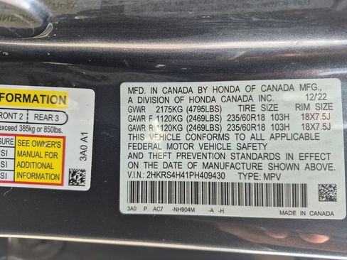 Used 2023 Honda CR-V EX image 24