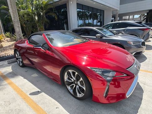Used 2021 Lexus LC 500 Convertible w/ Touring Package RWD image 1