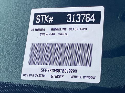 New 2026 Honda Ridgeline Black Edition image 20