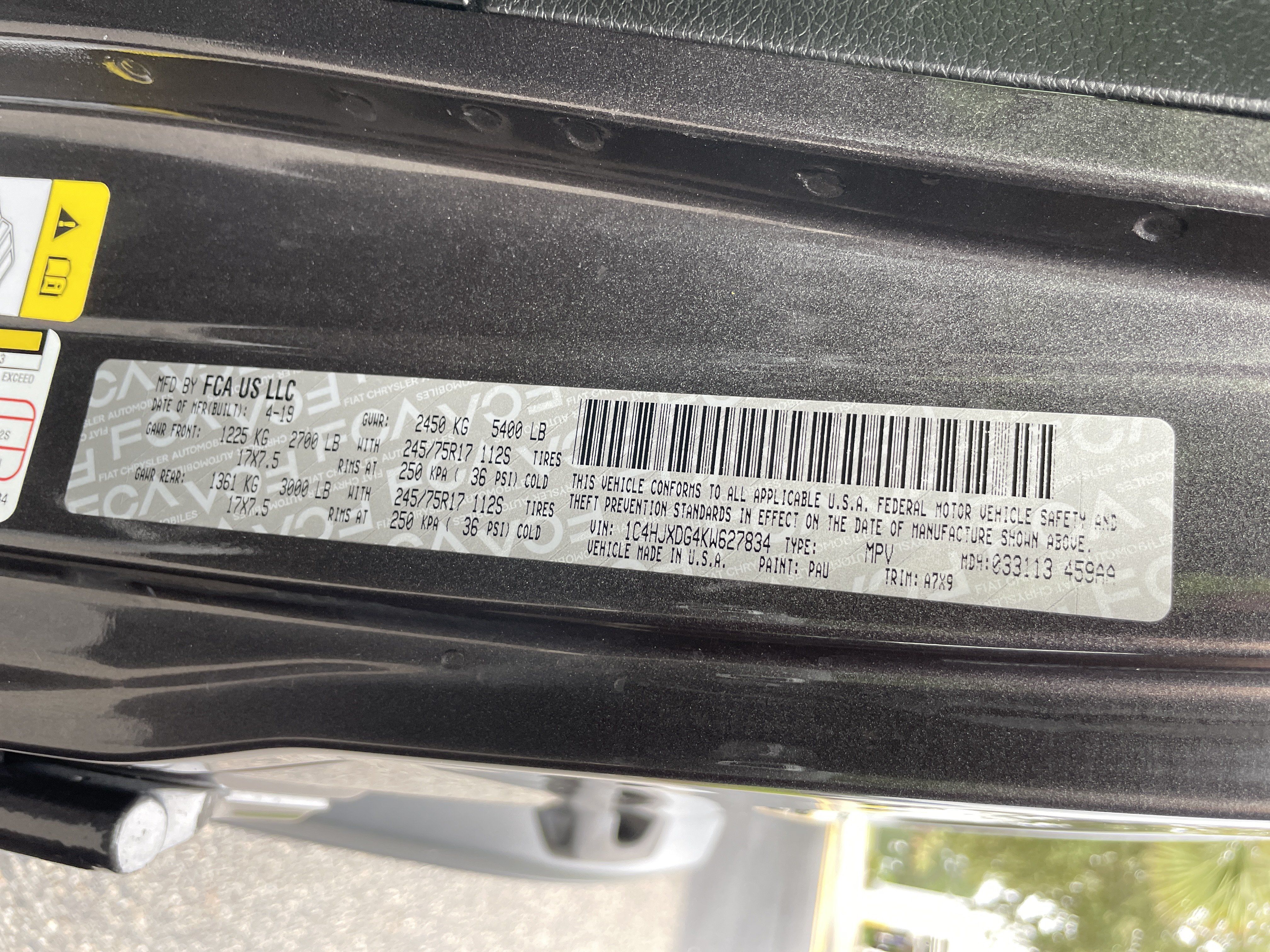 Used 2019 Jeep Wrangler Unlimited Sport S AWD/4WD image 32