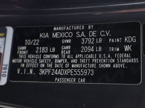 Used 2023 Kia Forte LXS w/ LXS Technology Package FWD image 46