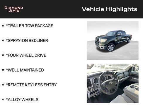 Used 2012 Toyota Tundra 4x4 Double Cab image 4