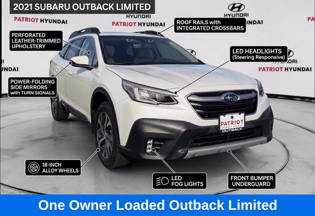 Used 2021 Subaru Outback Limited w/ Popular Package #2 AWD/4WD 360° Tour