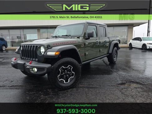 Used 2022 Jeep Gladiator Rubicon w/ LED Lighting Group image 1