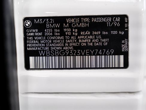 Used 1997 BMW M3 Coupe RWD image 56