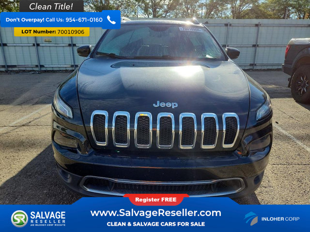 Used 2015 Jeep Cherokee Limited w/ Trailer Tow Group AWD/4WD image 7
