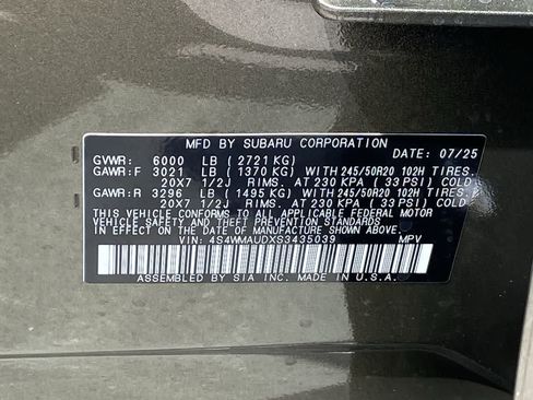 Used 2025 Subaru Ascent Touring image 35