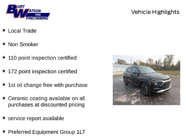 Used 2026 Chevrolet TrailBlazer LT FWD image 9