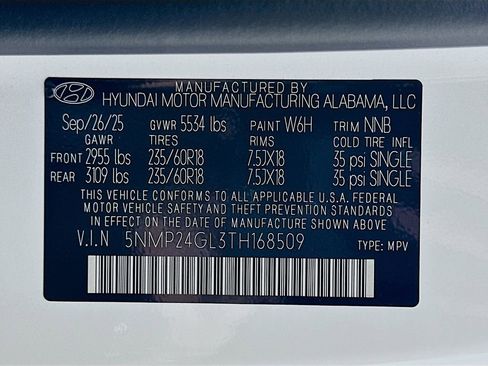 New 2026 Hyundai Santa Fe SEL image 23