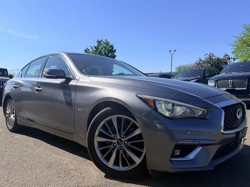 Used 2019 INFINITI Q50 Luxe w/ Essential Package (3.0T Luxe) AWD/4WD image 1