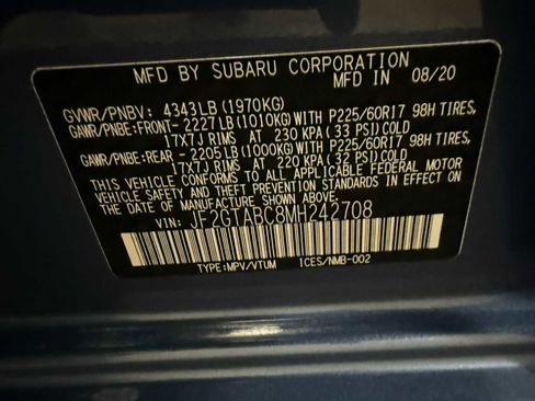 Certified 2021 Subaru Crosstrek 2.0i image 38