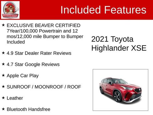 Used 2021 Toyota Highlander XSE image 4
