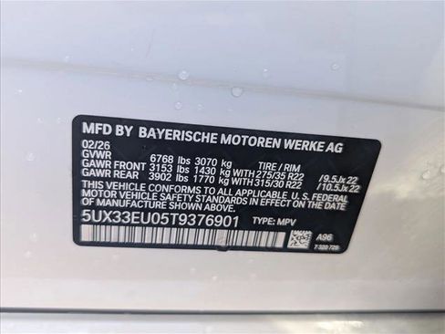 New 2026 BMW X5 M60i AWD/4WD image 20