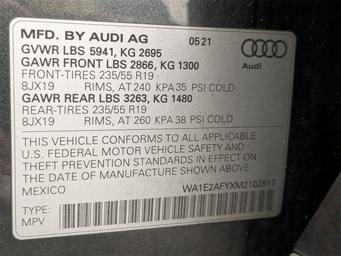 Used 2021 Audi Q5 e Premium Plus image 36