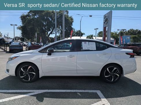 Certified 2025 Nissan Versa SR w/ Trunk Package FWD image 7