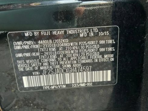 Used 2016 Subaru Forester 2.5i Premium w/ Popular Package #2 AWD/4WD image 47