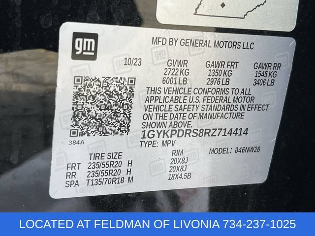 Certified 2024 Cadillac XT6 Premium Luxury w/ Technology Package AWD/4WD image 35