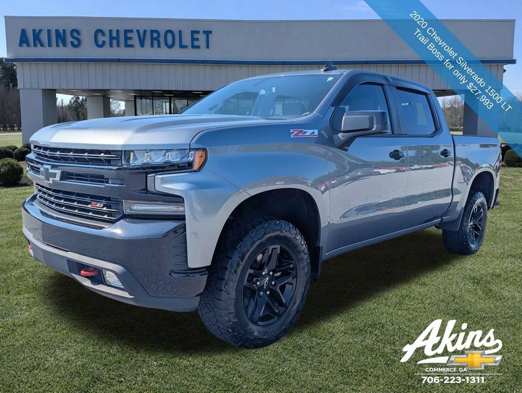 Used 2020 Chevrolet Silverado 1500 LT Trail Boss AWD/4WD image 8