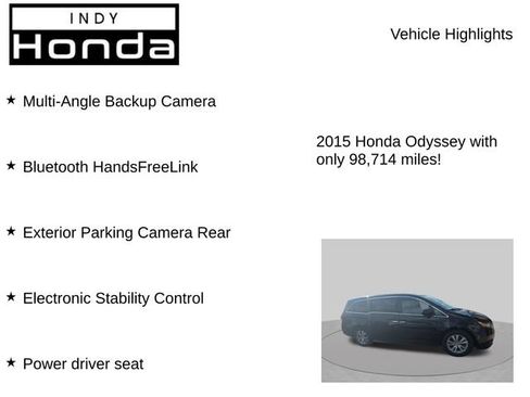 Used 2015 Honda Odyssey EX-L image 7