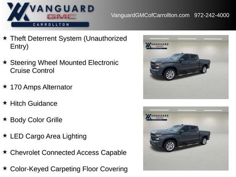 Used 2020 Chevrolet Silverado 1500 Custom w/ Custom Value Package RWD image 11