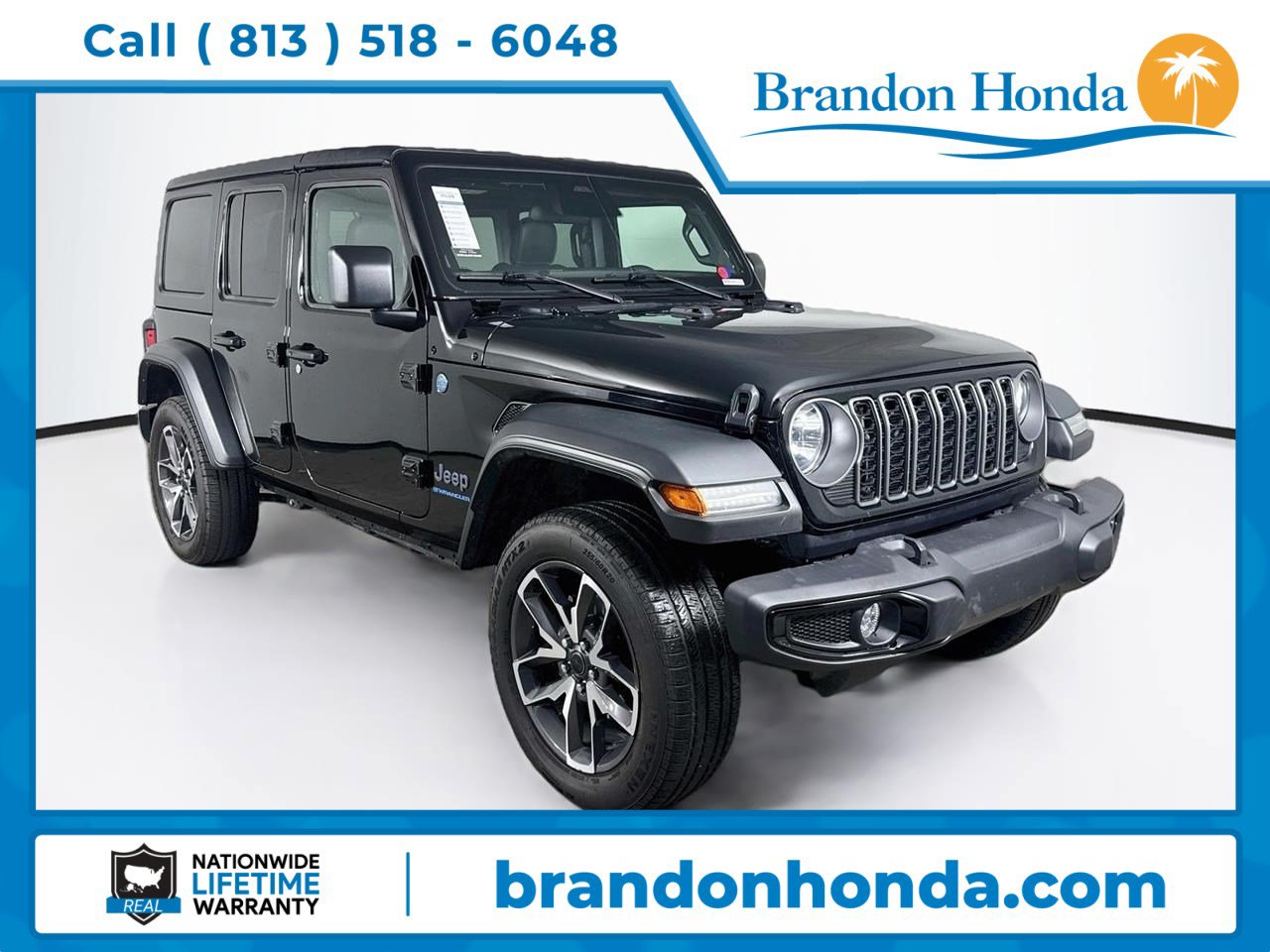Used 2025 Jeep Wrangler Unlimited Sport S 4xe w/ Convenience Group AWD/4WD image 1