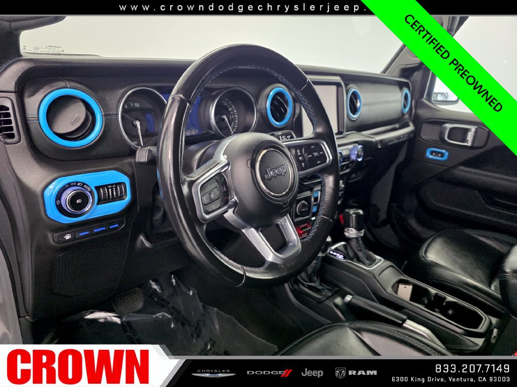 Used 2021 Jeep Wrangler Unlimited Rubicon 4xe w/ Steel Bumper Group AWD/4WD image 22