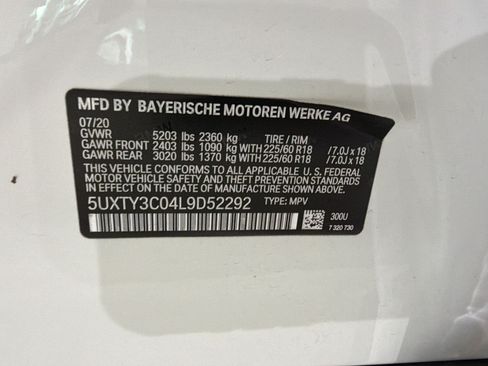 Used 2020 BMW X3 sDrive30i w/ Convenience Package RWD image 12