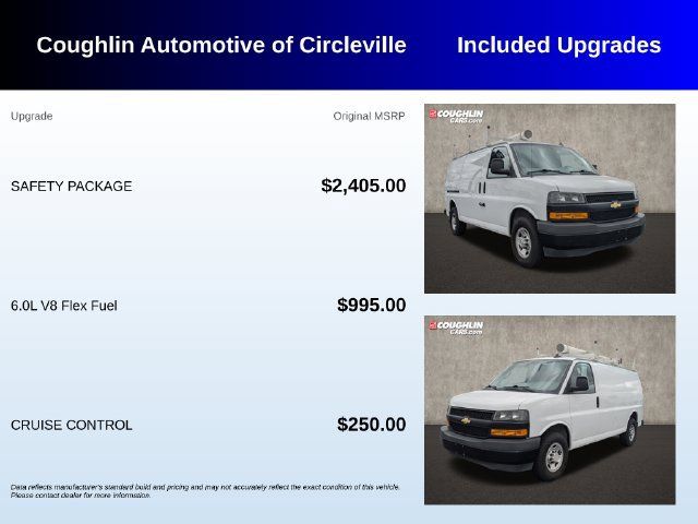 Used 2020 Chevrolet Express 2500 w/ Safety Package RWD image 3