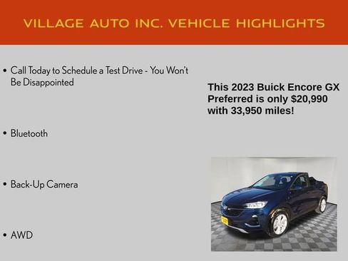 Used 2023 Buick Encore GX Preferred w/ Cold Weather Comfort Package image 14